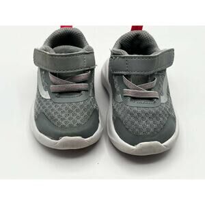 Toddler Balance Made Gray Sneakers Size 3 US Strap Lightweight Shoes